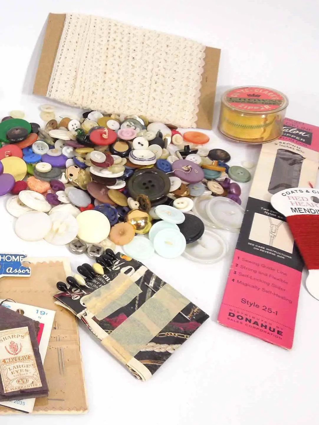 Lot of Vintage Sewing Supplies