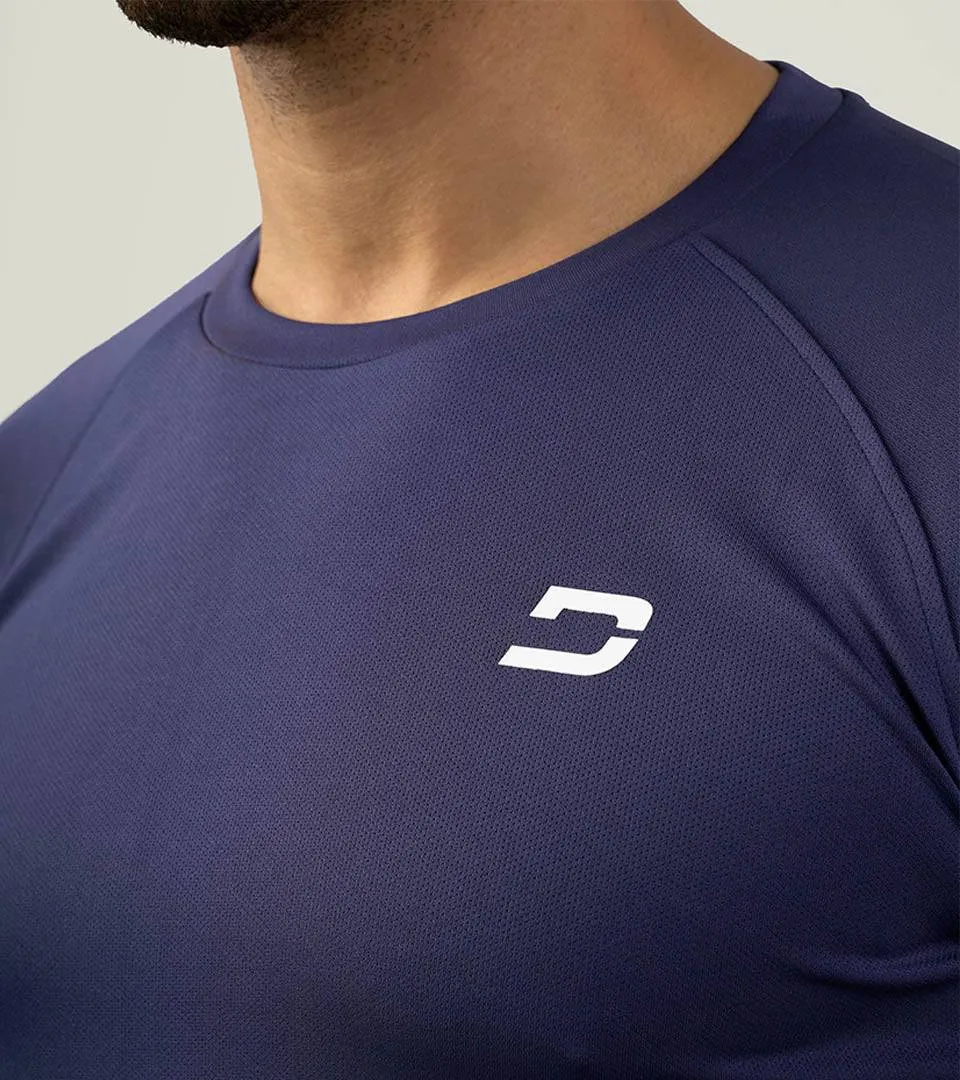 MEN'S TRAINING T-SHIRT - NAVY