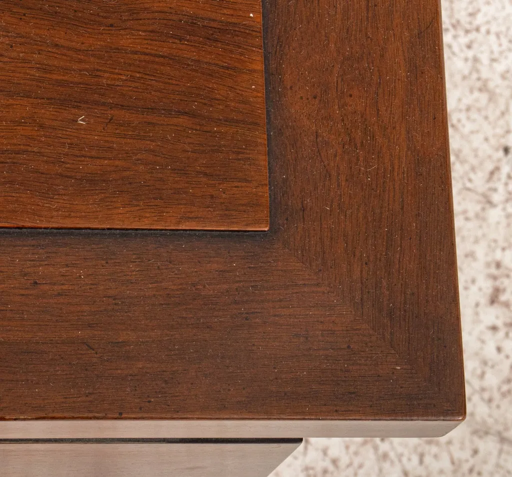 Midcentury Lamp Table - Cabinet