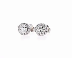 Noa Halo Earring (0.47Ctw)