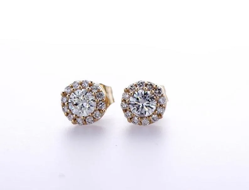 Noa Halo Earring (0.47Ctw)