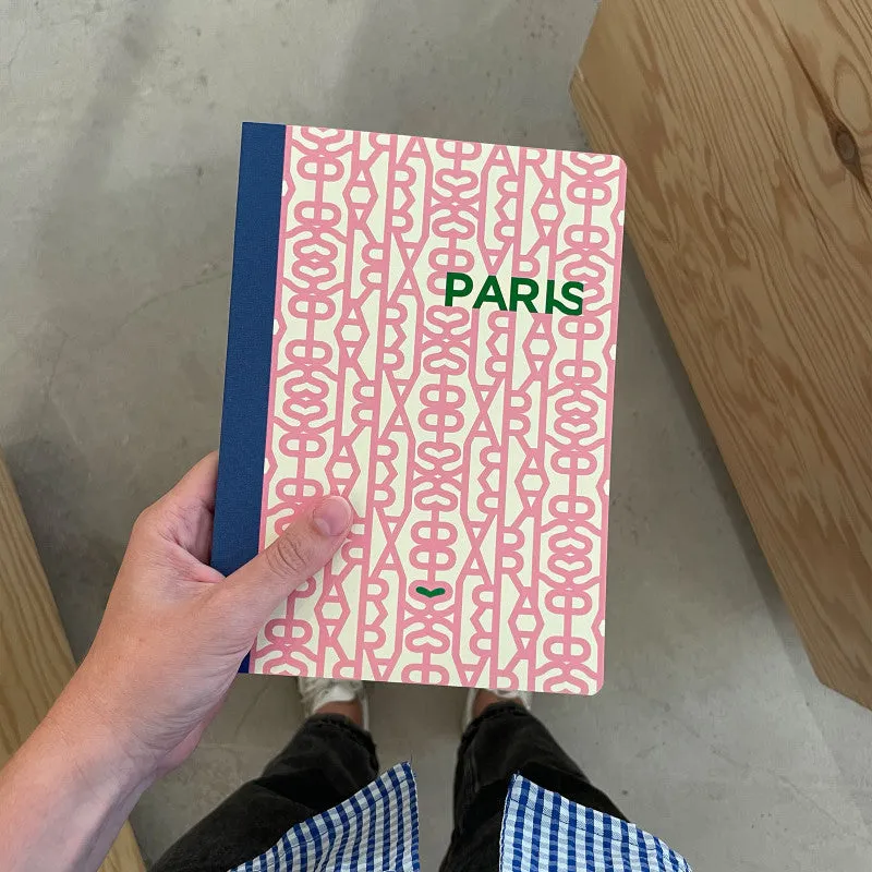 Paris Paris A5 Notebook in Pink