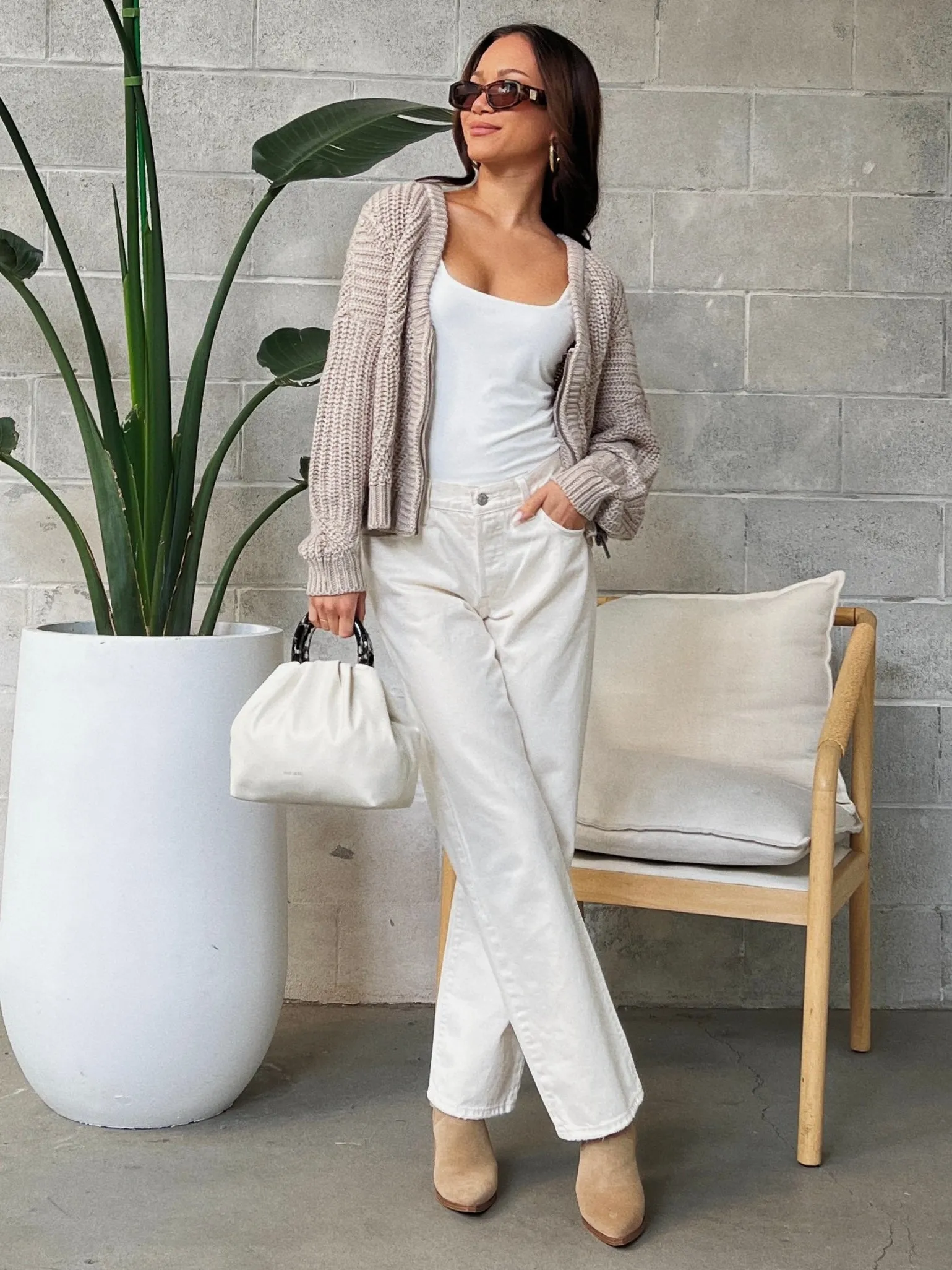 RD STYLE Juliet Long Sleeve V-Neck Cardigan