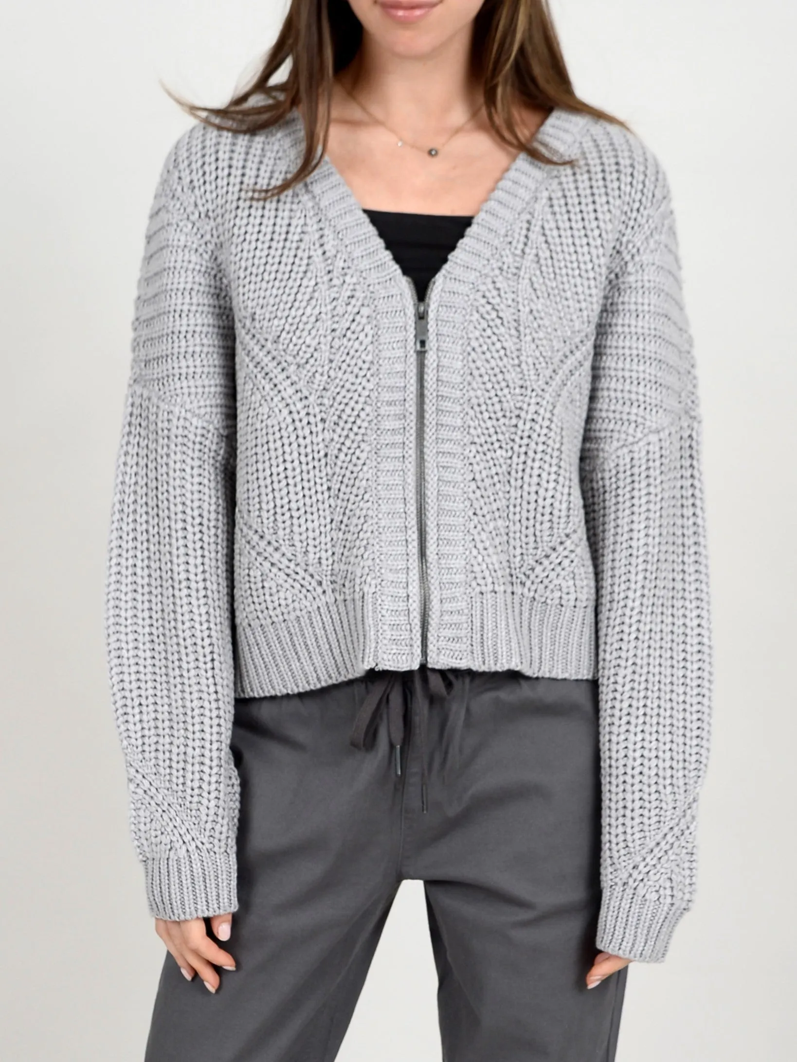 RD STYLE Juliet Long Sleeve V-Neck Cardigan