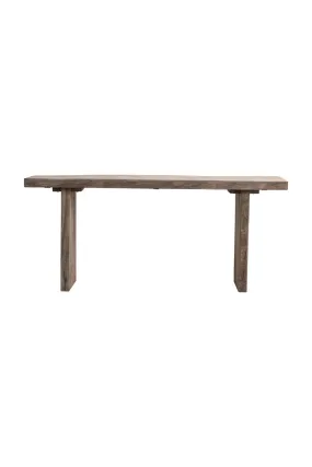 Reclaimed Wood Console Table