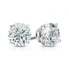 Round Diamond Studs 0.75 CT