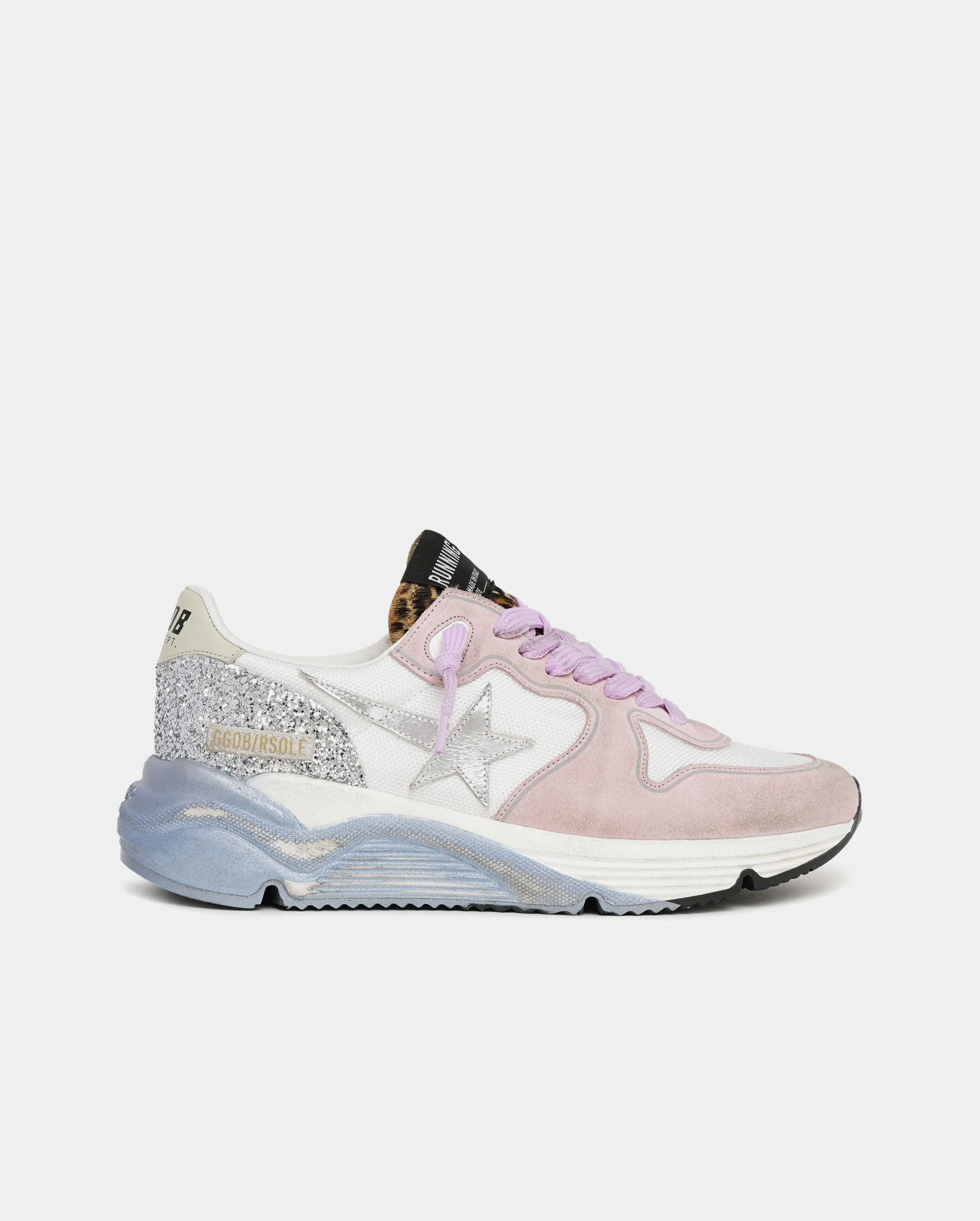 RUNNING SOLE SNEAKER / WHITE PINK SILVER