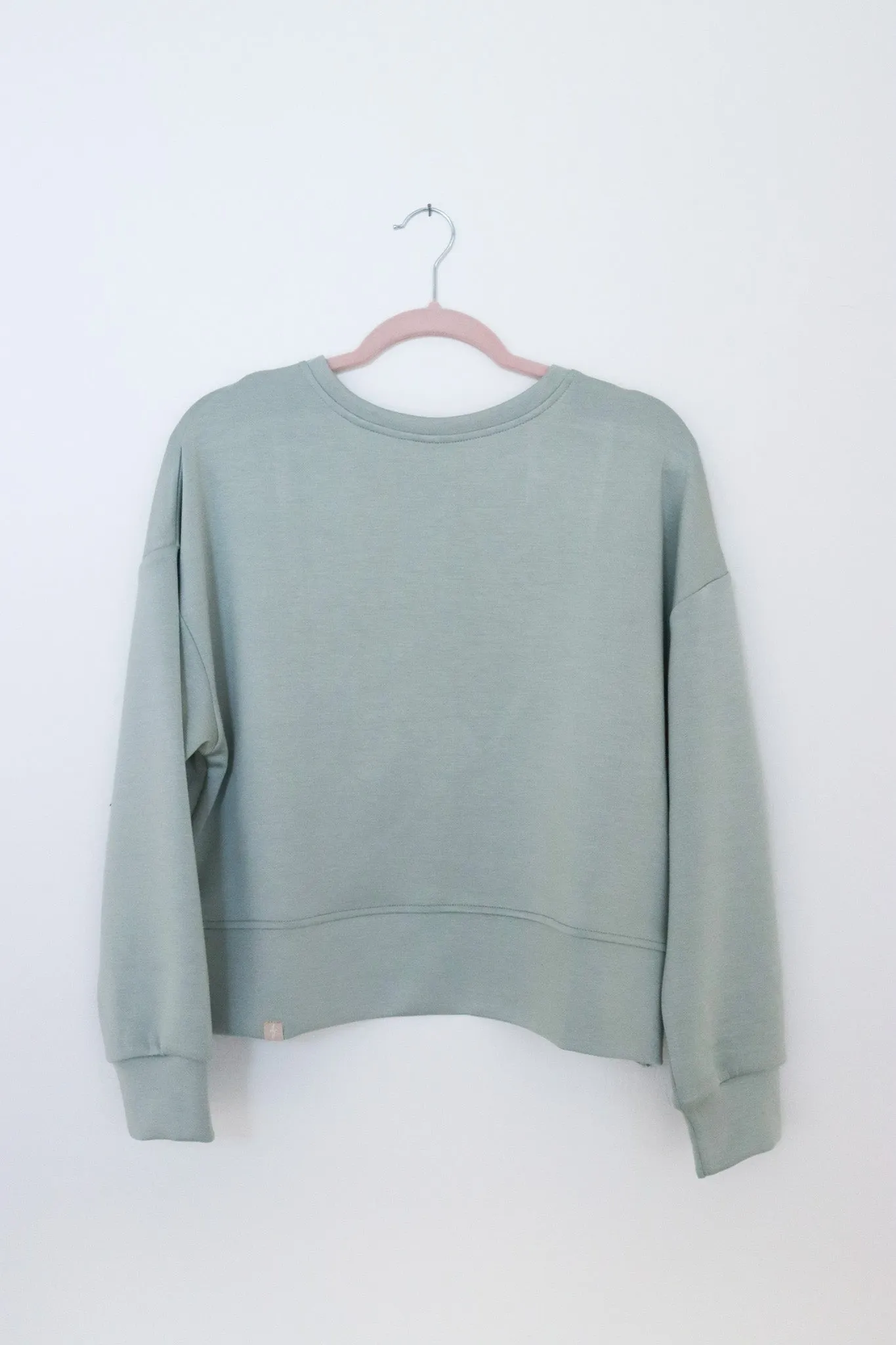 The Cloud Open Back Sweater