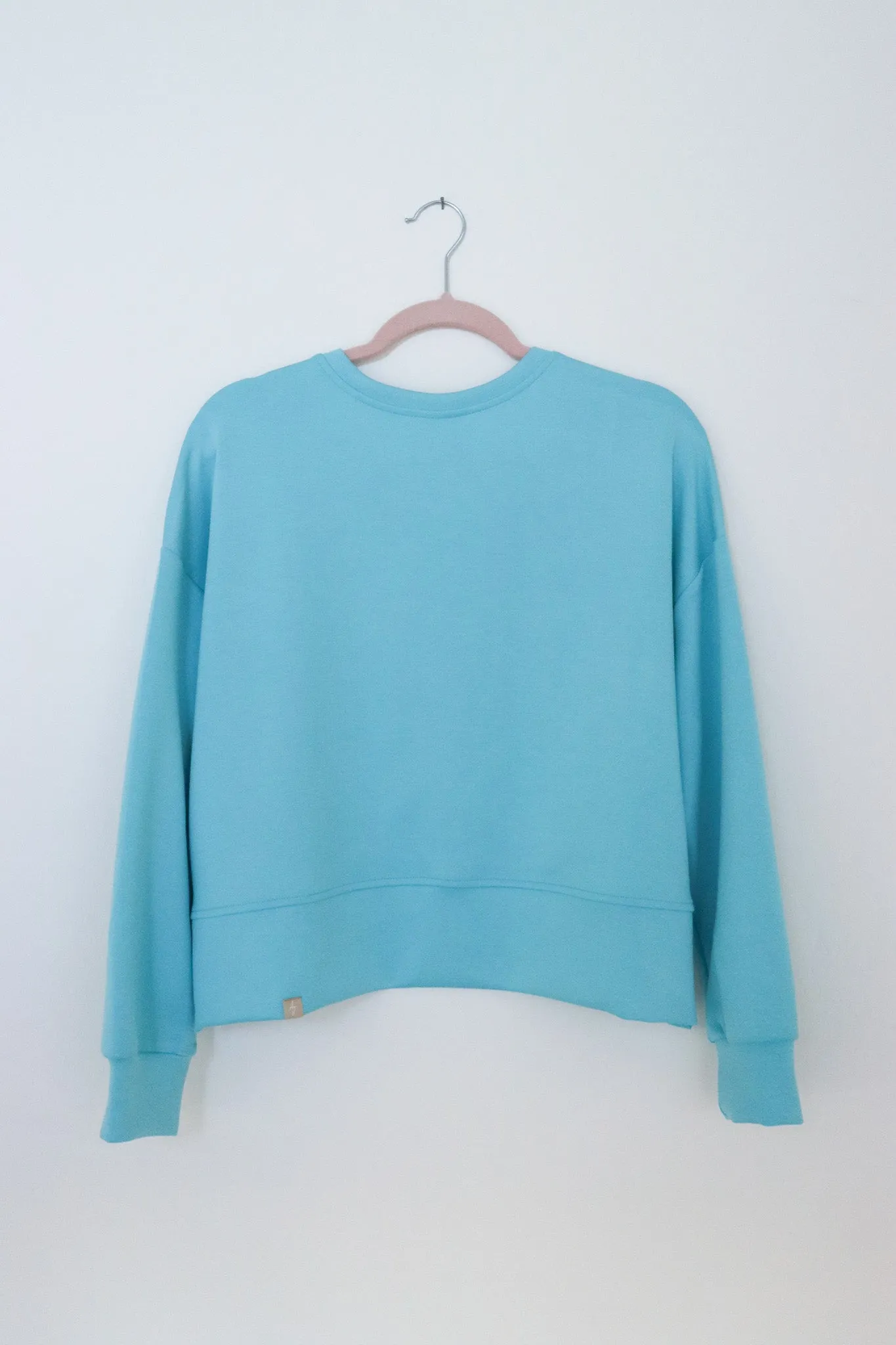 The Cloud Open Back Sweater