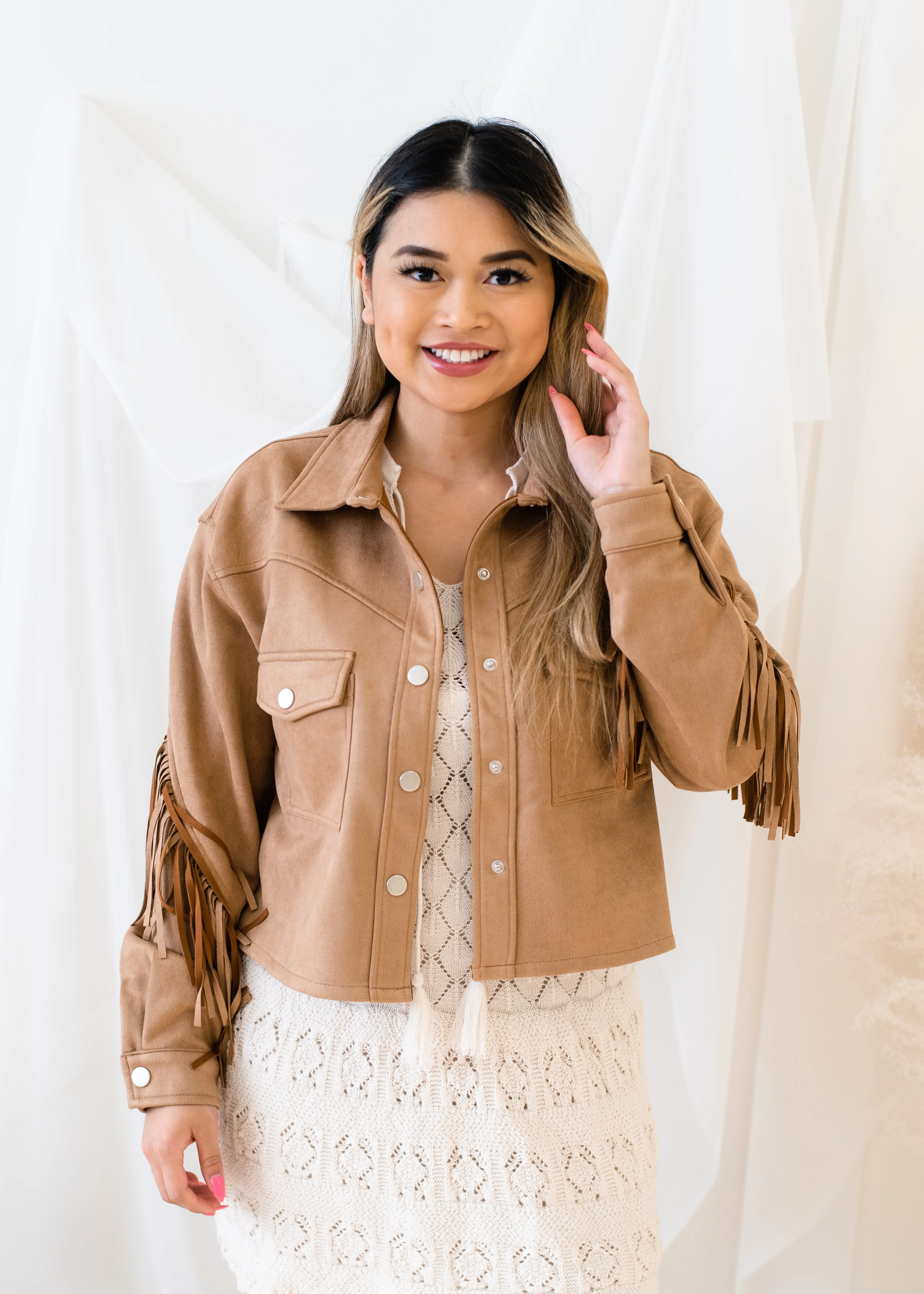 The Georgia Fringe Jacket