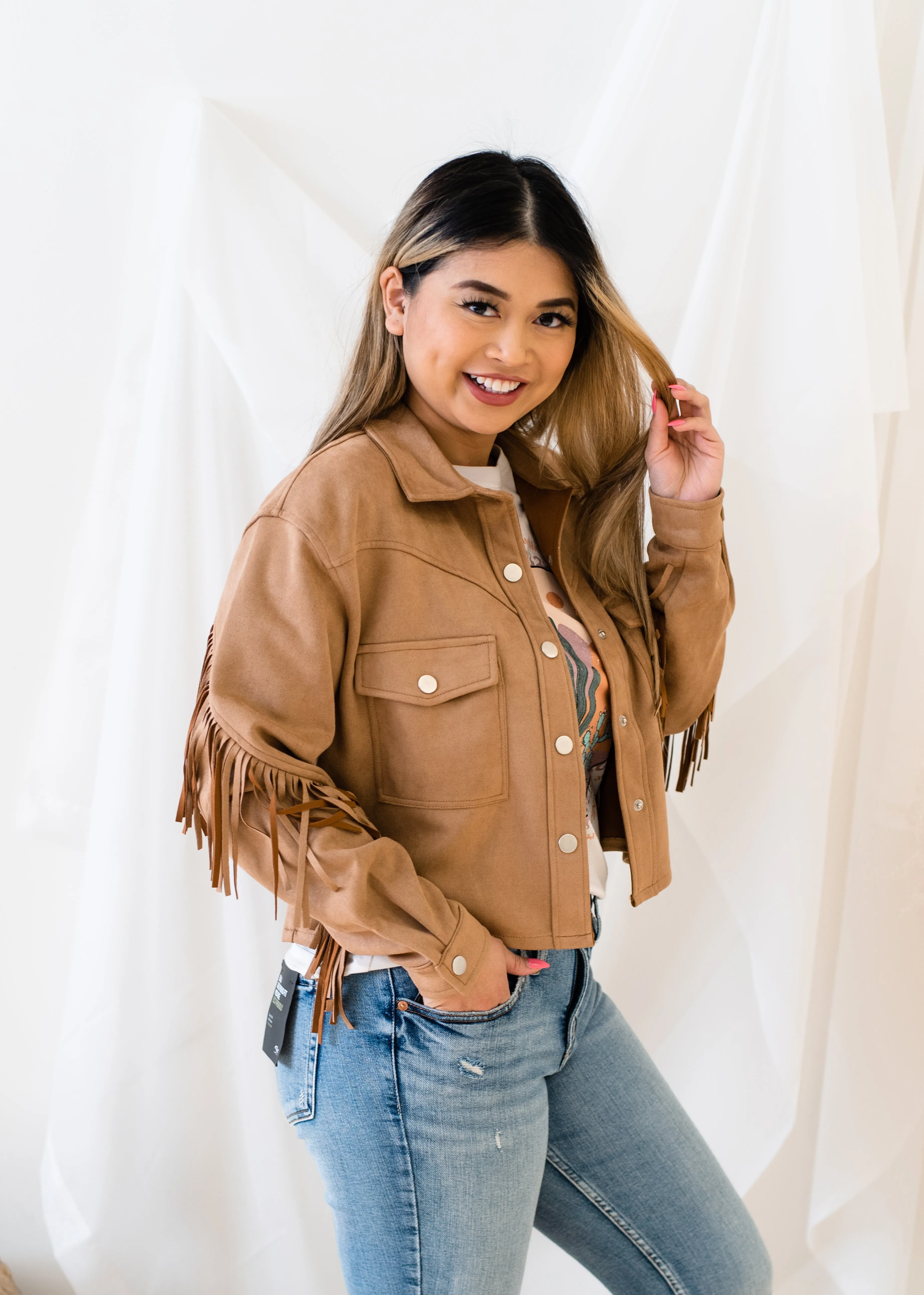 The Georgia Fringe Jacket