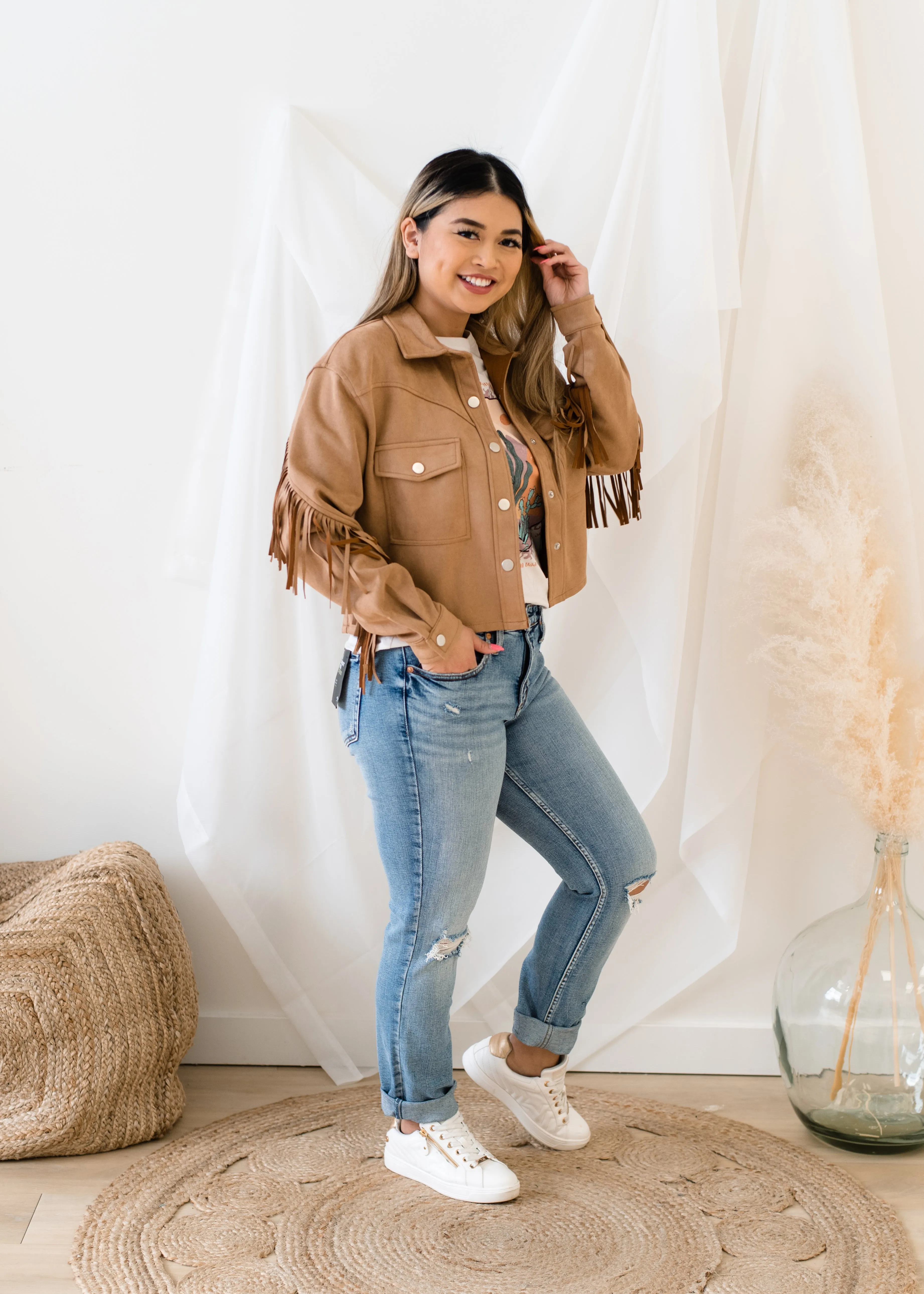 The Georgia Fringe Jacket