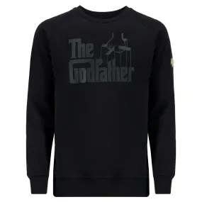 The Godfather Unisex Sweatshirt Raglan Sleeve - BLACK/BLACK