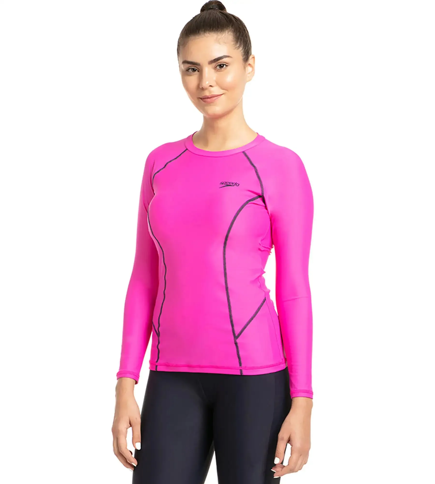 Women's Endurance Long Sleeve Suntop - Ecstatic & True Navy