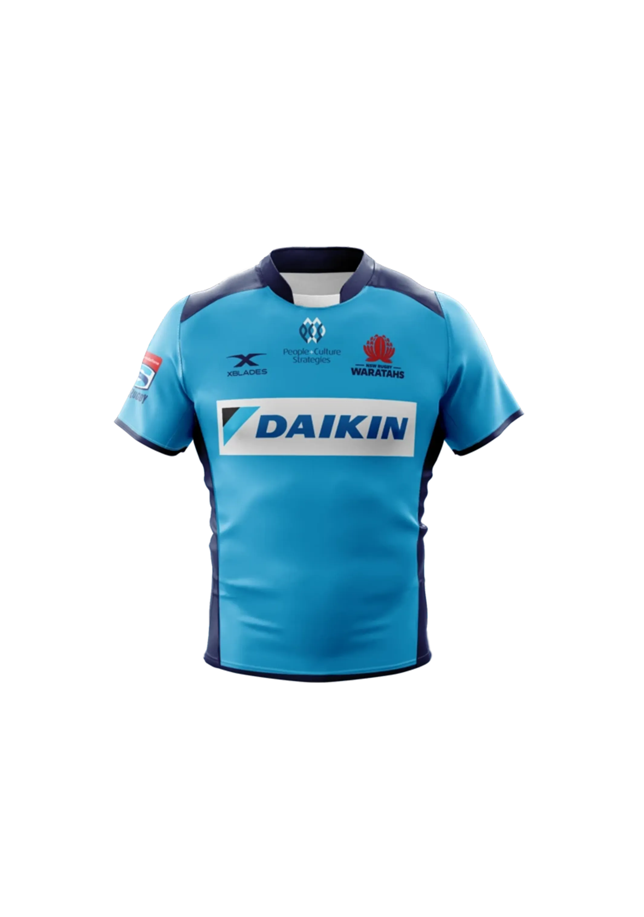 Xblades Toddler NSW Waratahs Replica Home Jersey 20 <BR> WAR-RHJ-L20-J SKY NAVY