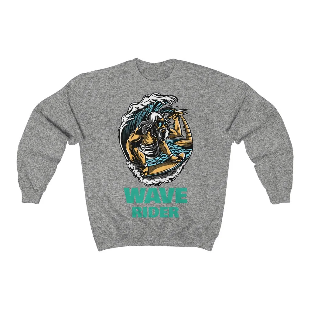 Zeus Surfer HD Crewneck Sweatshirt